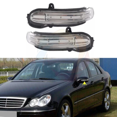 For Mercedes-Benz W203 C230/280 2005-2007 LH&RH Rearview mirror Light Foto 1 de 4