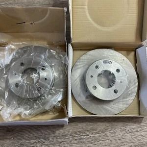 Front Disc Brake Rotors For 1986-1990 Nissan Sentra Sedan Pulsar NX yh141423 - Picture 1 of 2