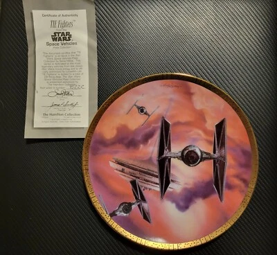 Juego de Placas Coleccionistas Star Wars Colección Hamilton Foto 1 de 4