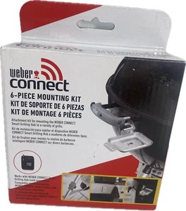 Weber Connect 6-Piece Thermometer Mounting Kit New - Picture 1 of 4