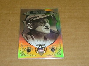 2014 Panini HALL OF FAME HERB PENNOCK HOLOFOIL PARALLEL YANKEES /75 J2656