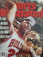 Michael Jordan Chicago Bulls 1997 Sports Illustrated No Label Jordan Dynasty 