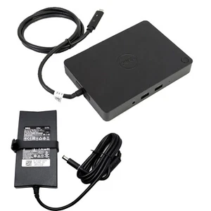 Dell K17A WD15 estación de acoplamiento USB-C INCL.FUENTE DE ALIMENTACION 130W - Imagen 1 de 6