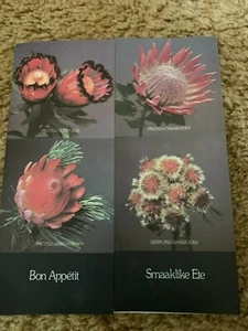 Rare South African Airways Economy Class Menu SAA SAL 1982 Proteas JNB-SEY-HGK - Picture 1 of 7