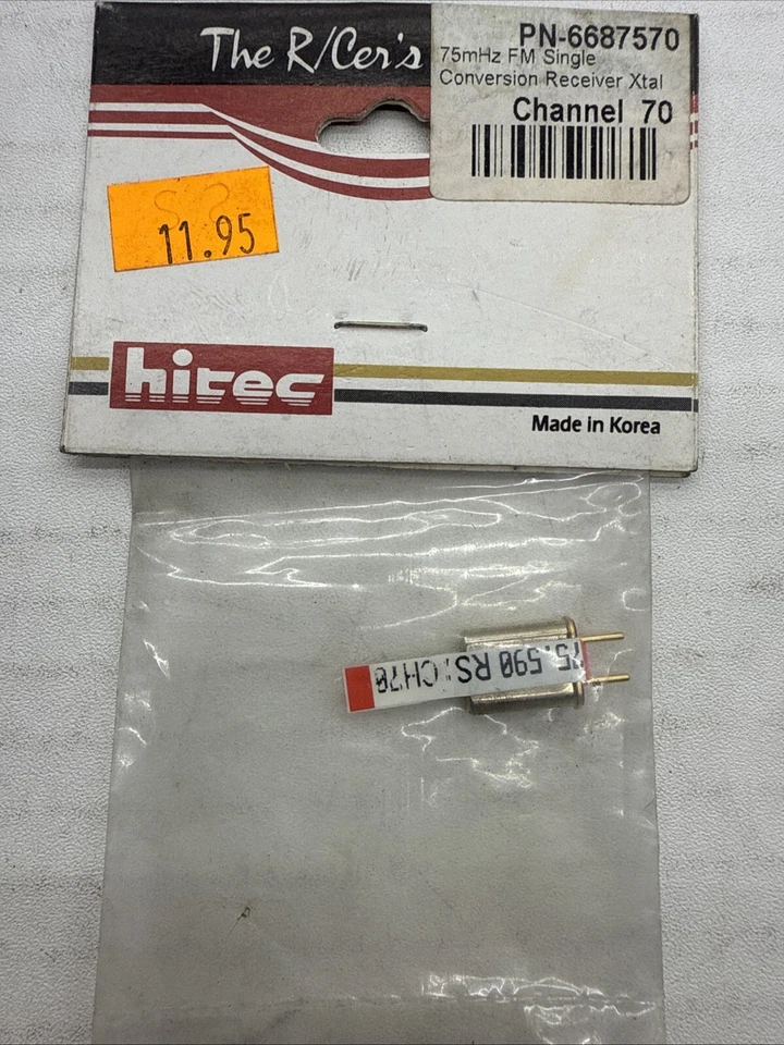 Hitec 75mHz FM Single conversion receiver Xtal 6687570 B40 - Image 1 of 1