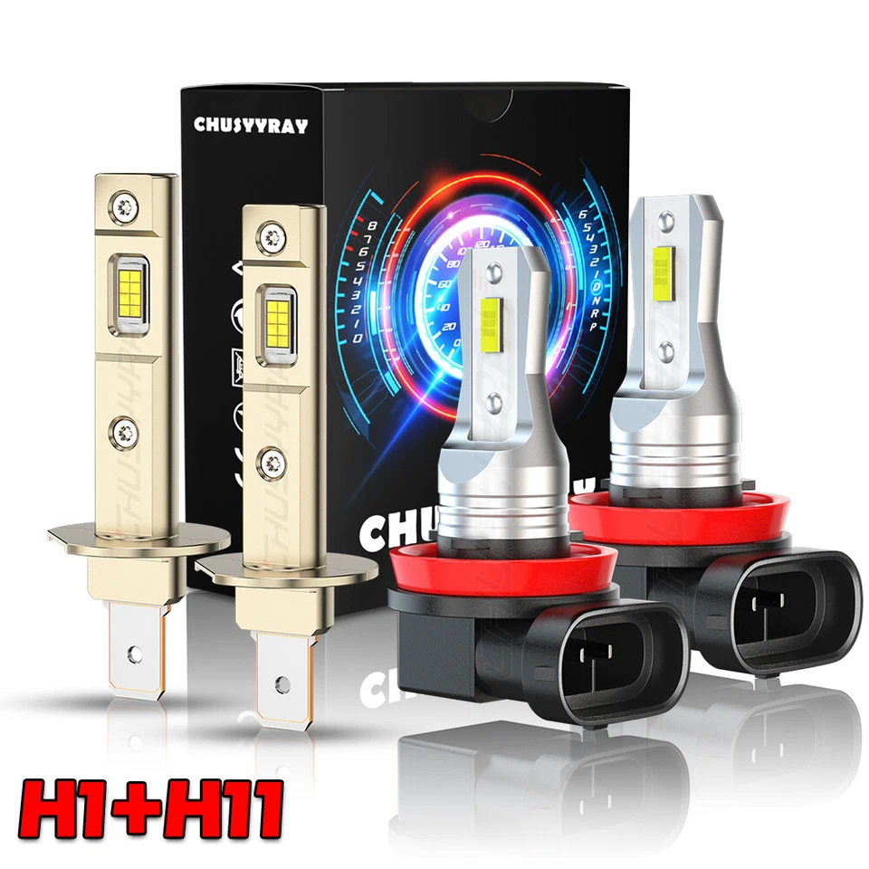 For Ford Fiesta SE Sedan 4-Door 1.6L 2014-2018 LED Headlight High Low Bulb Combo - Image 1 of 4