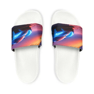 Men's PU Slide Sandals (Beamin') - Picture 1 of 8
