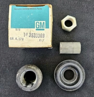 Buje de varilla de puntal para Cadillac GM NOS 3633369 de principios de 1970 Foto 1 de 2