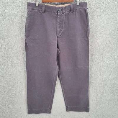 J Crew Pants Men's 34x30 Gray Relaxed Fit Button Fly Chino NWT - Image 1 of 4