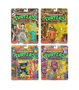 TMNT Original Classic Wave 3 Rat King, Mutagen Man, Slash & Casey Jones figures - Photo 1/2