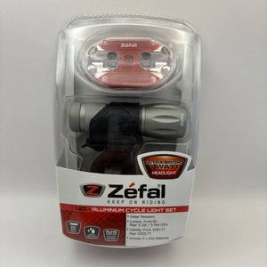 Zefal Led Aluminum Cycle Light Set 90 Lumens Super Bright Headlight (NEW) - Picture 1 of 2