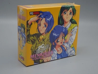 PCEWORKS PC Engine Memories Mahjong Dreams LTD BOX Super Real Mahjong PII III - Image 1 of 4