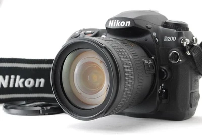 [COMO NUEVA] Cámara digital Nikon D200 10,2 MP SLR con lente AF-S Nikkor 18-70 mm JAPÓN Foto 1 de 4