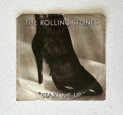 NM/VG The Rolling Stones Start Me Up / No Use In Crying 45 w/ Picture Sleeve - Image 1 of 4