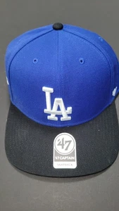 Los Angeles Dodgers Baseball Cap Men's Blue Canvas '47 MVP MLB Sports Adjustable - Picture 1 of 4
