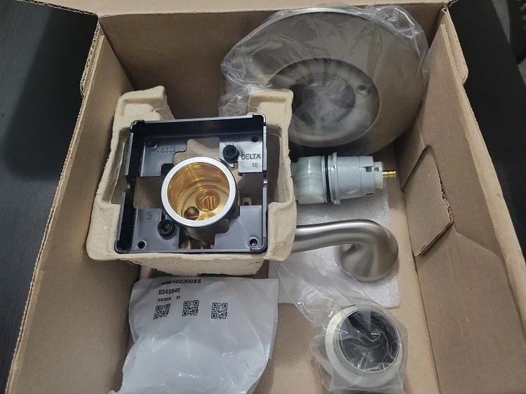 Delta Arvo 1 Handle Single Function Valve Trim Only, Brushed Nickel - Image 1 of 1