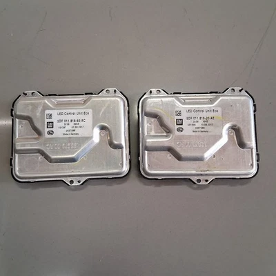 GMC Terrain 2018-2020 faro derecho e izquierdo lámpara LED módulo de lastre conjunto OEM Foto 1 de 4