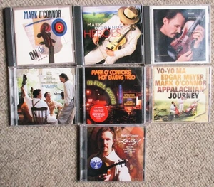 Mark O'Connor 7 CD Classical Violin/Fiddle Lot Heroes On The Mark & more Clean - Picture 1 of 3