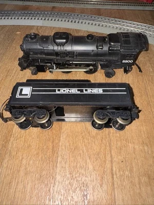 Lionel# 8800 O/27 GAUGE Steam Locomotive And Tender Runs - Image 1 of 4