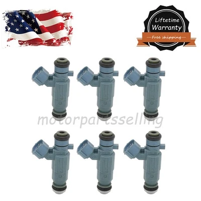 6x Fuel Injectors For 2003-2005 Kia Sorento 3.5L 35310-38010 842-12269 842-12256 - Image 1 of 4