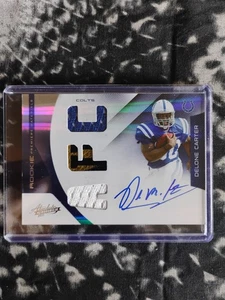2011 Panini Absolute Mem - Rookie Prem Mats Delone Carter #224 /49 (AU, MEM, RC) - Picture 1 of 2
