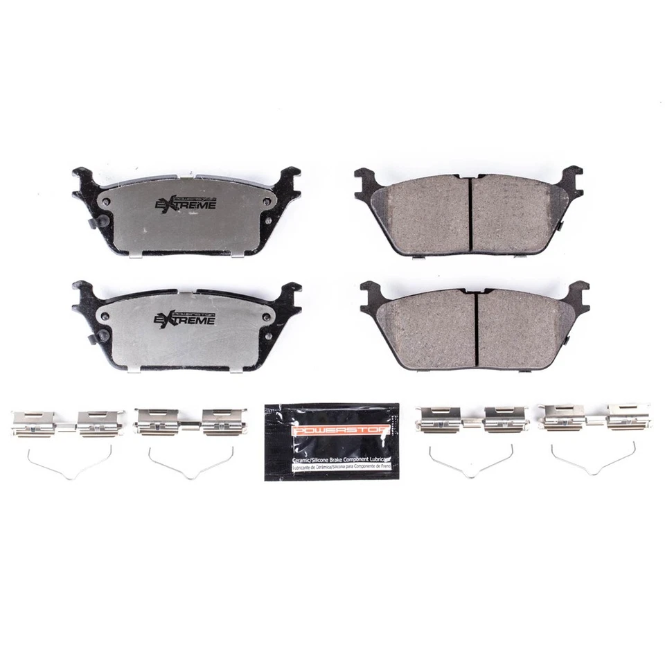 PowerStop Z36-2169 Carbon Ceramic Rear Brake Pads Set for 2019-2022 RAM 1500 - Image 1 of 1