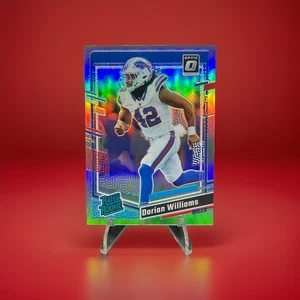 Dorian Williams - Rated Rookie RC - Silver Holo Prizm - 2023 Donruss Optic # 212 - Picture 1 of 11