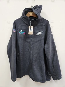 Philadelphia Eagles Nike Super Bowl LVII Opening Night Performance Hoodie Jacket - Picture 1 of 11