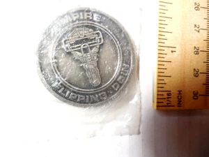 UMPIRE BASEBALL TOURNAMENT FLIPPING COIN Unused Metal - Picture 1 of 4