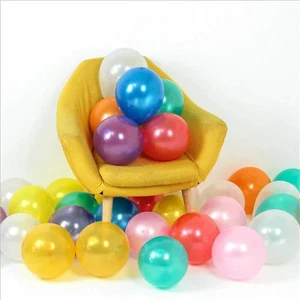 10"Metallic Latex Balloons 10-50 Pcs Helium Birthday Wedding Party Decoration UK - Picture 1 of 21