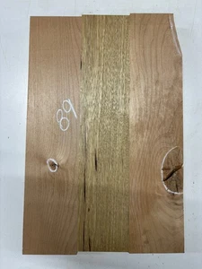 Red Alder+ White Limba 21x 14x 1-3/4 Guitar body blank 3 Pcs Glued #89 - Picture 1 of 3
