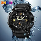 SKMEI Analog Digital Watch With LED Multi Time Chrono Wristwatch For Men 1637 5