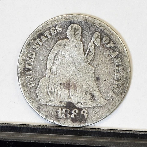 1886 Liberty Seated Dime - Good Details (#42402) Cover
