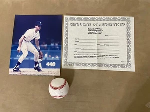 Travis Fryman Indians Detroit Tigers Autographed Signed Picture & Baseball Lot - Picture 1 of 8