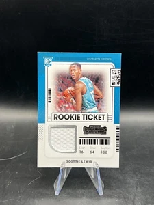 2021-22 Panini Contenders Rookie Ticket Patch Scottie Lewis RC #RTS-SLE - Picture 1 of 2