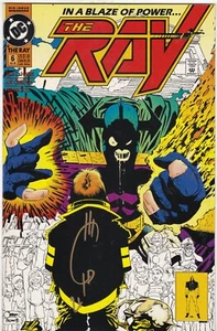 DC The Ray #6 NM   SIGNED BY JOE QUESADA W/COA 1992 - Imagen 1 de 3