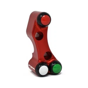 RIGHT HANDLEBAR SWITCH RED BREMBO RACING PUMP JETPRIME KAWASAKI NINJA H2R 15-20 - Picture 1 of 4