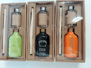 Rae Dunn Halloween “WICKED, HTF POISON & BOO" Diffuser Kit Potion Jars *NWT* - Picture 1 of 6