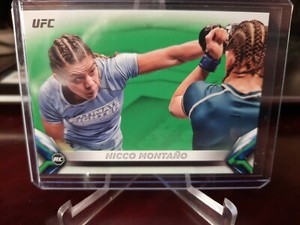 2018 Topps UFC Knockout Green #132/199 Nicco Montano #99 Rookie
