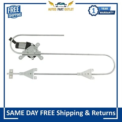 Регулятор стеклоподъемника и левосторонний мотор для дверей дневного света Kenworth 2006-2014 годов выпуска - Изображение 1 из 4