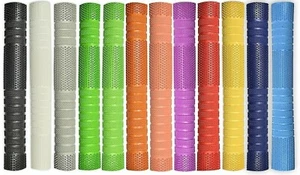 Empuñaduras antideslizantes mango de murciélago de repuesto de goma gruesa empuñaduras multicolores de alta calidad - Imagen 1 de 23
