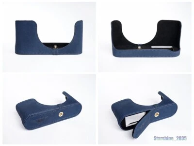 Fit For Leica Q2 Q Typ116 Genuine Leather Half Case Camera Body Covers Handmade - Image 1 of 4