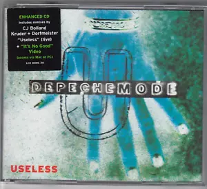 Depeche Mode U.K. Enhanced CD Maxi-Single “Useless" Mute (CD Bong 23) New - Picture 1 of 3