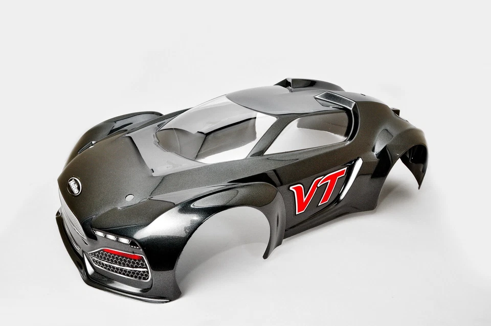 HoBao 85052DG 1/8 On-Road Printed Body Gray : Hyper VT - Image 1 of 1