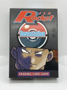 Pokemon Team Rocket Devastation Theme Deck - Complete w/out Holo (Vintage WOTC) - Picture 1 of 7