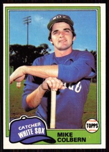 1981 Topps Mike Colbern Chicago White Sox #522