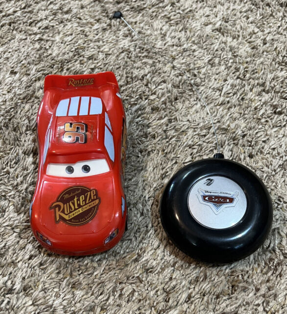 CARS Crazy Crash & Smash Lightning McQueen RC Car 00276 for sale online