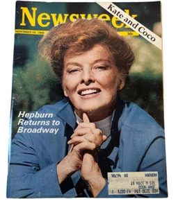 Newsweek November 10, 1969 Hepburn Returns to Broadway, Nixon Doctrine - Picture 1 of 5