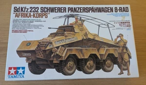 Tamiya 1/35 Sd.Kfz.232 vagón blindado pesado Afrika-Korps Model Kit 35297 - Imagen 1 de 13