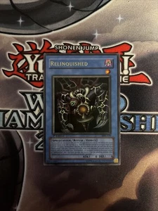 YuGiOh Relinquished MRL-029 1st Edition Ultra Rare MP/HP - Picture 1 of 24